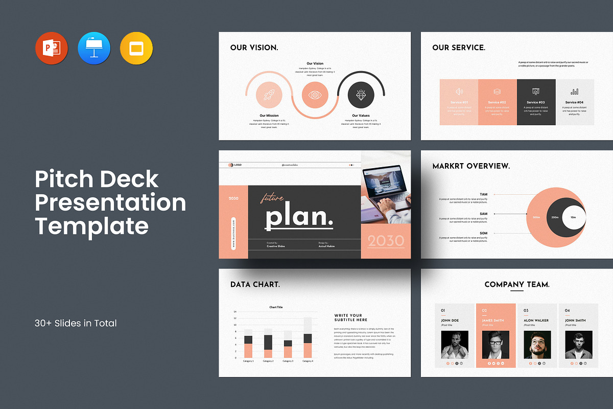 Future Plan PowerPoint Template, a Presentation Template by CreativeSlides