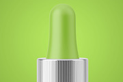 Matte Dropper Bottle With Metal Cap, a Product Mockup by Green Art (Thumbnail 2 of 5)