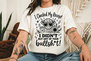 Retro Funny Receipt Quote SVG, an Animal Illustration by Libby Wishes (Thumbnail 3 of 4)