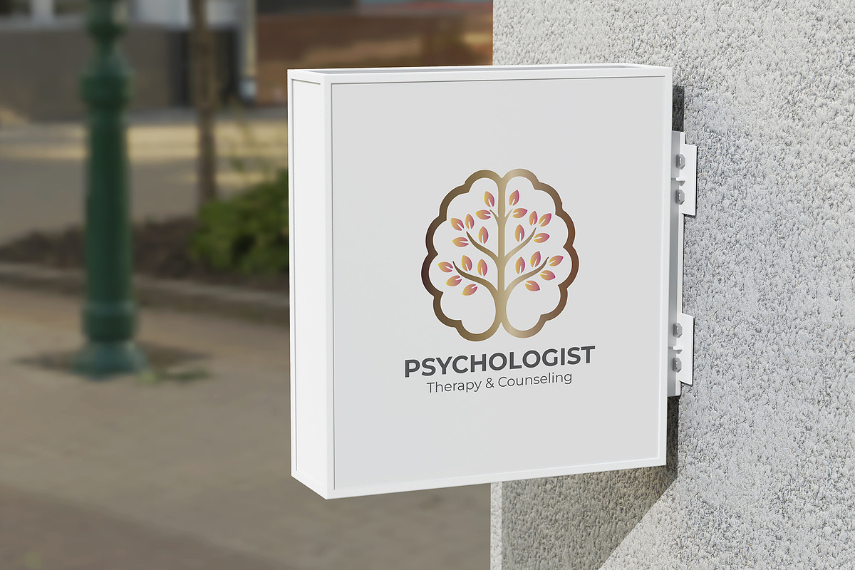 Brain Tree & Psychology Logo Design, a Branding & Logo Template by YUDesignStore (Photo 7 of 7)