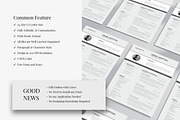 Clean and Simple Resume CV Template, a Resume Template by Studio Temply (Thumbnail 3 of 6)