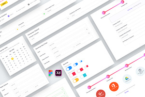 Web Dashboard Forms UI Kit