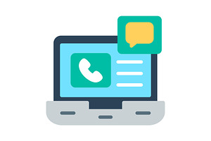 Social Media Flat Icon, a Duotone Icon by Pexelpy