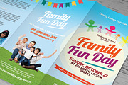Family Fun Day Trifold Brochures, a Brochure Template by kinzi21 (Thumbnail 1 of 5)
