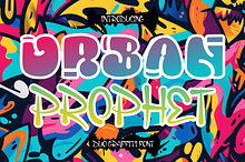 Urban Prophet - Duo Graffiti Font