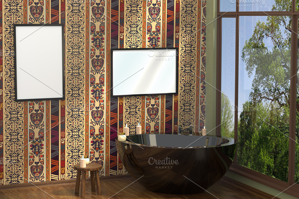 Luxurious black modern bath, an Architecture Photo by Larser (Photo 2 of 2)