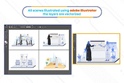 Arab Business People animation, a Templates & Theme by lottie pro (Thumbnail 7 of 11)