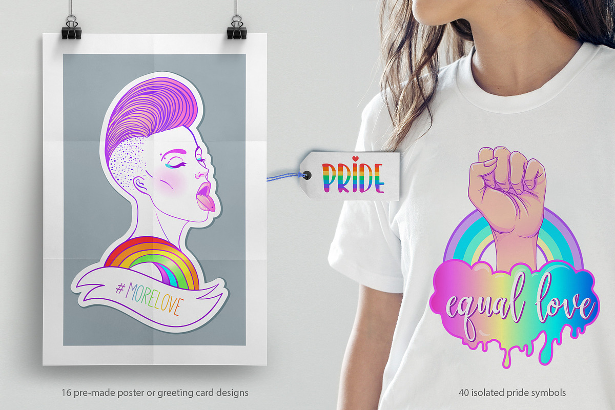 PRIDE. Vector set of 88., a Person Illustration by Varvara Gorbash (Photo 2 of 7)