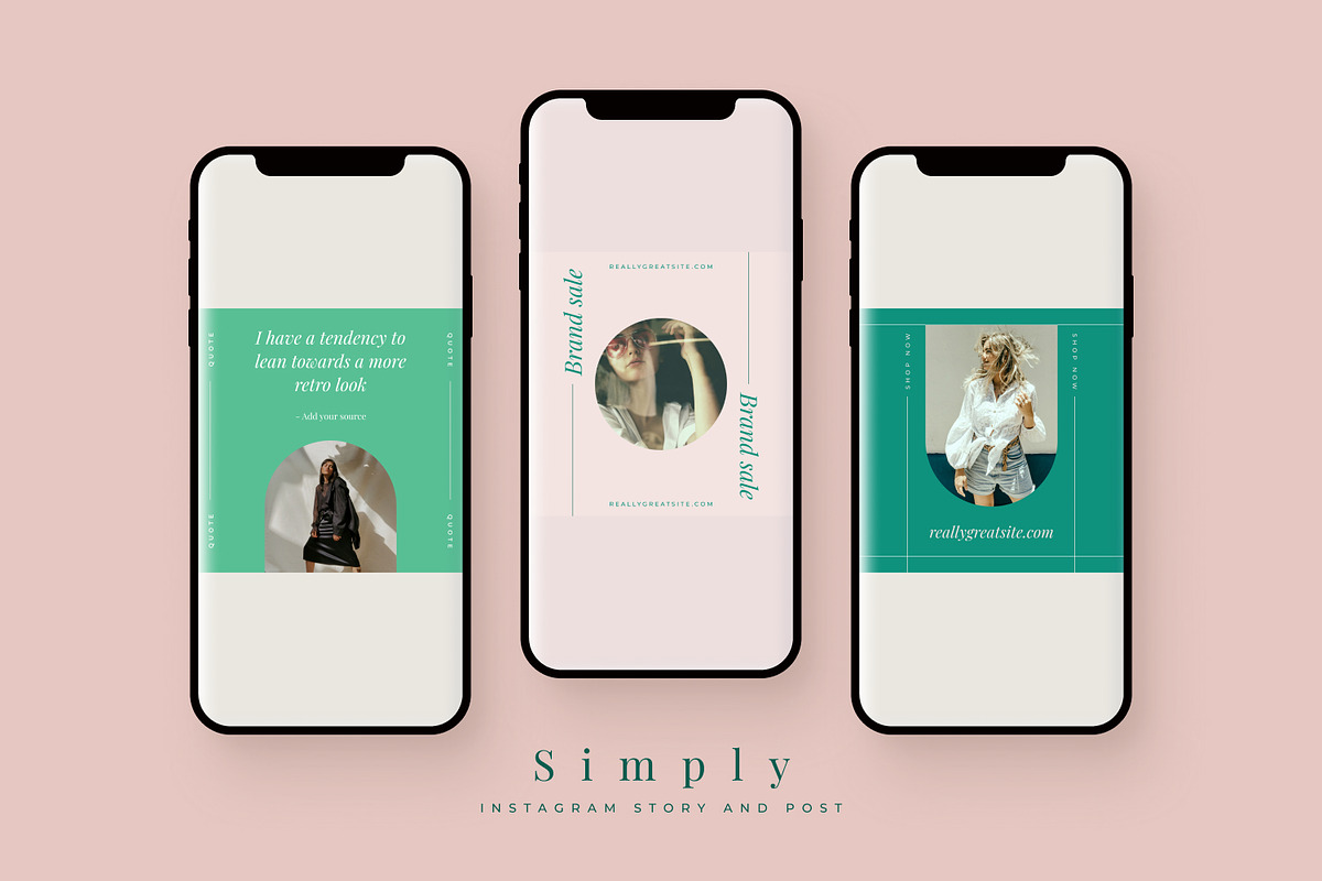 Simply - Instagram Stories and Post, a Social Media Template by MYDesign (Photo 3 of 5)