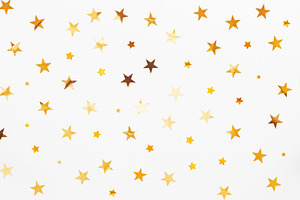 Holiday background, golden stars, a Holiday Photo by Aksenov_K