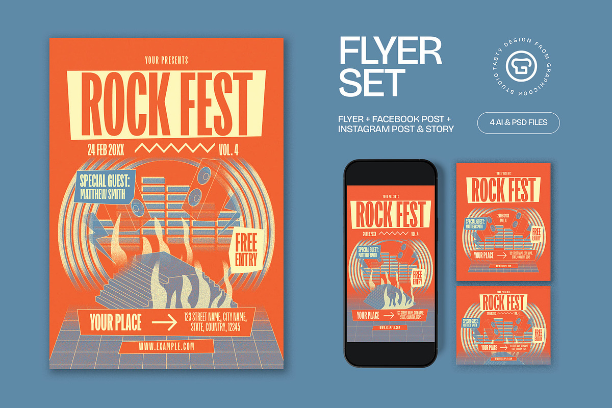Rock Concert Flyer