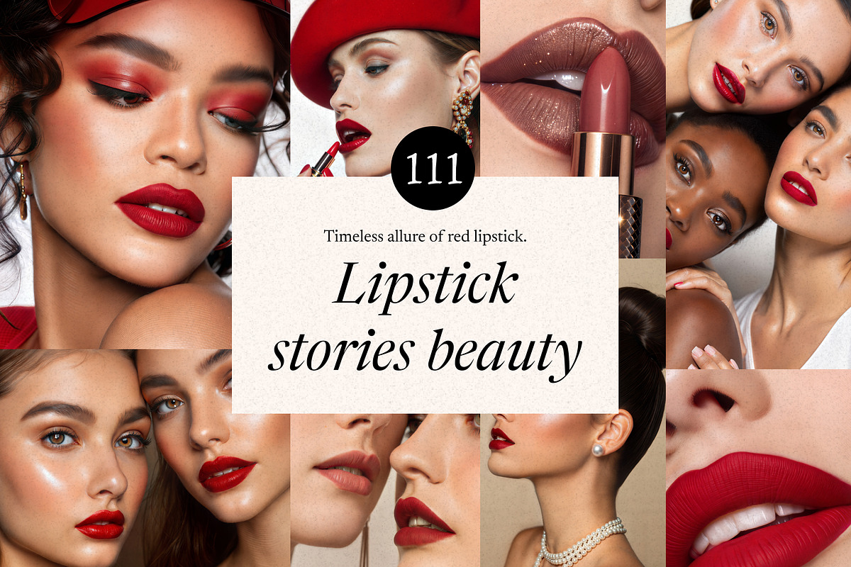 Lipstick Stories Stock Images, a Beauty & Fashion Photo by Helospace (Photo 1 of 10)