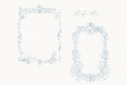 Baby Shower Baby Boy set, an Animal Illustration by AlenaVlasko stock Market (Thumbnail 7 of 9)