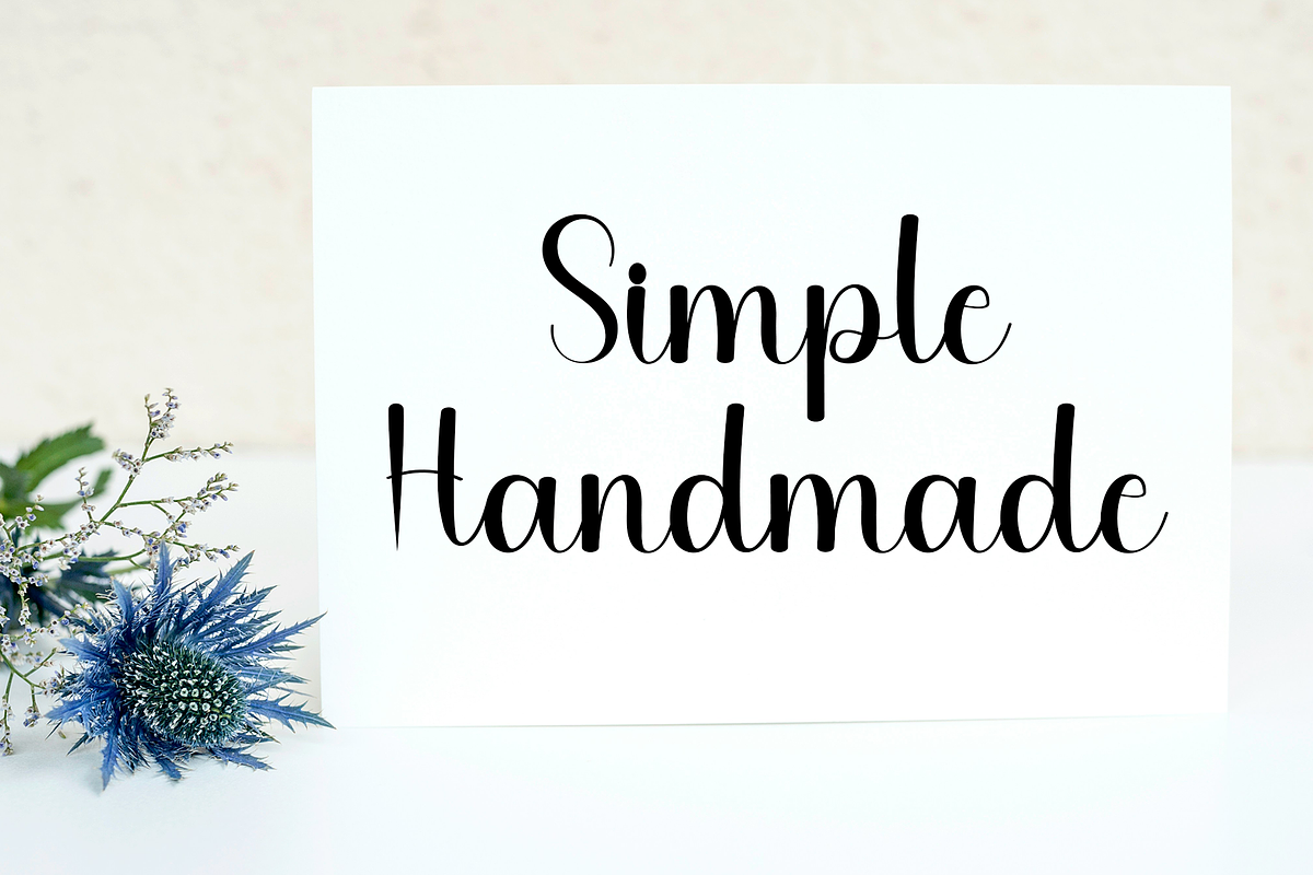 Butter Milk, a Handwritten Font by FreshTypeINK (Photo 7 of 8)
