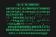 CS Norman Mono Stamp, a Sans Serif Font by Craft Supply Co. (Thumbnail 8 of 8)