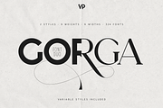 Gorga Font Duo – Modern Sans & Serif, a Serif Font by VP Fonts (Thumbnail 1 of 18)
