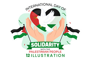 12 Solidarity With The Palestinian