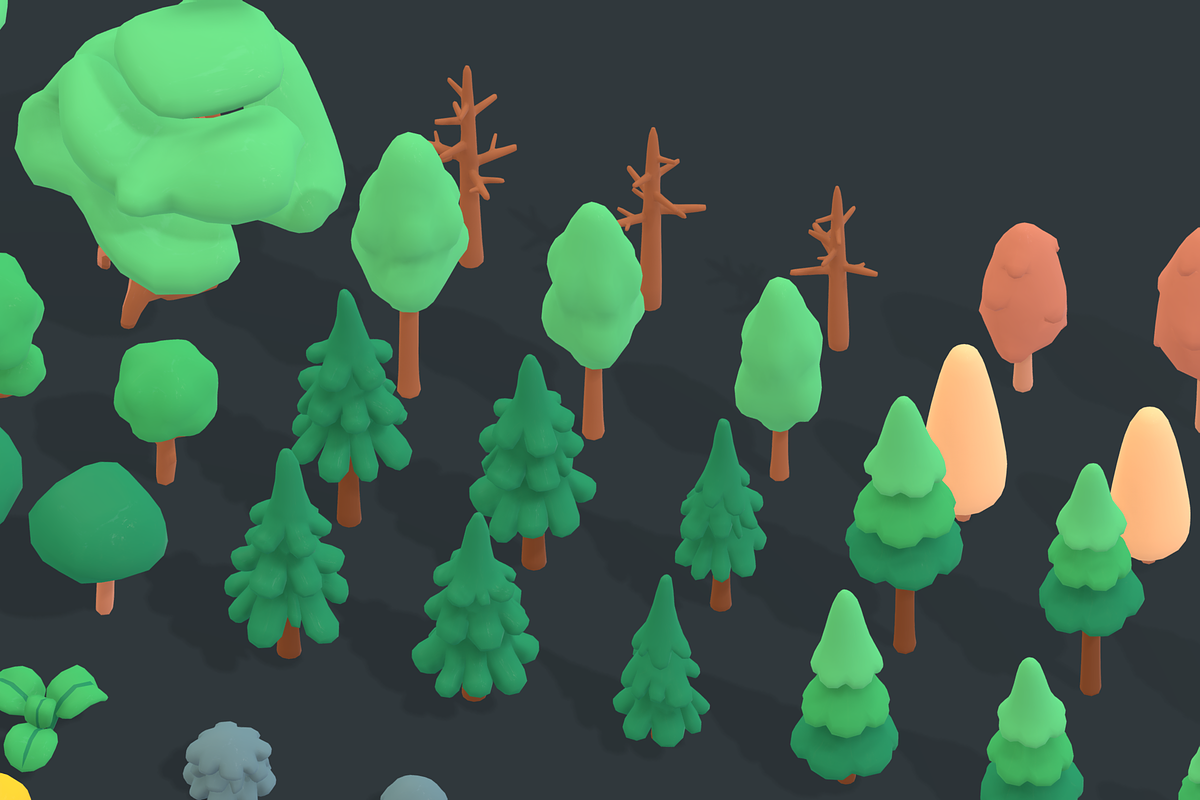 Nature Forest - Animation Asset, an Environmental 3D Model by Polydactyl (Photo 9 of 36)