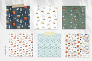 Cute Cars Clipart & Patterns, an Animal Illustration by AlekseliArt (Thumbnail 10 of 14)