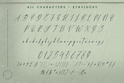 Staylucky, a Script Font by Nathatype (Thumbnail 6 of 8)