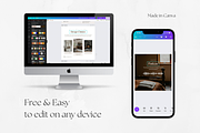 100 Interior Design Posts, a Social Media Template by PatternLab. (Thumbnail 5 of 9)