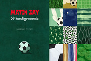Match Day: Football Backgrounds, a Background Graphic by PaperJamLab (Thumbnail 1 of 17)