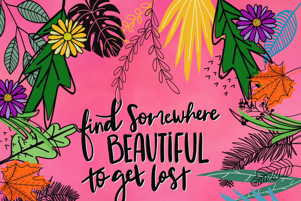 Tropical Leaves Stamps | Procreate, a Brush Add-On by OkayAnnie Designs (Photo 5 of 7)