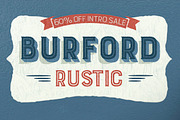 Burford Rustic Pro, a Font by Kimmy Design (Thumbnail 5 of 5)