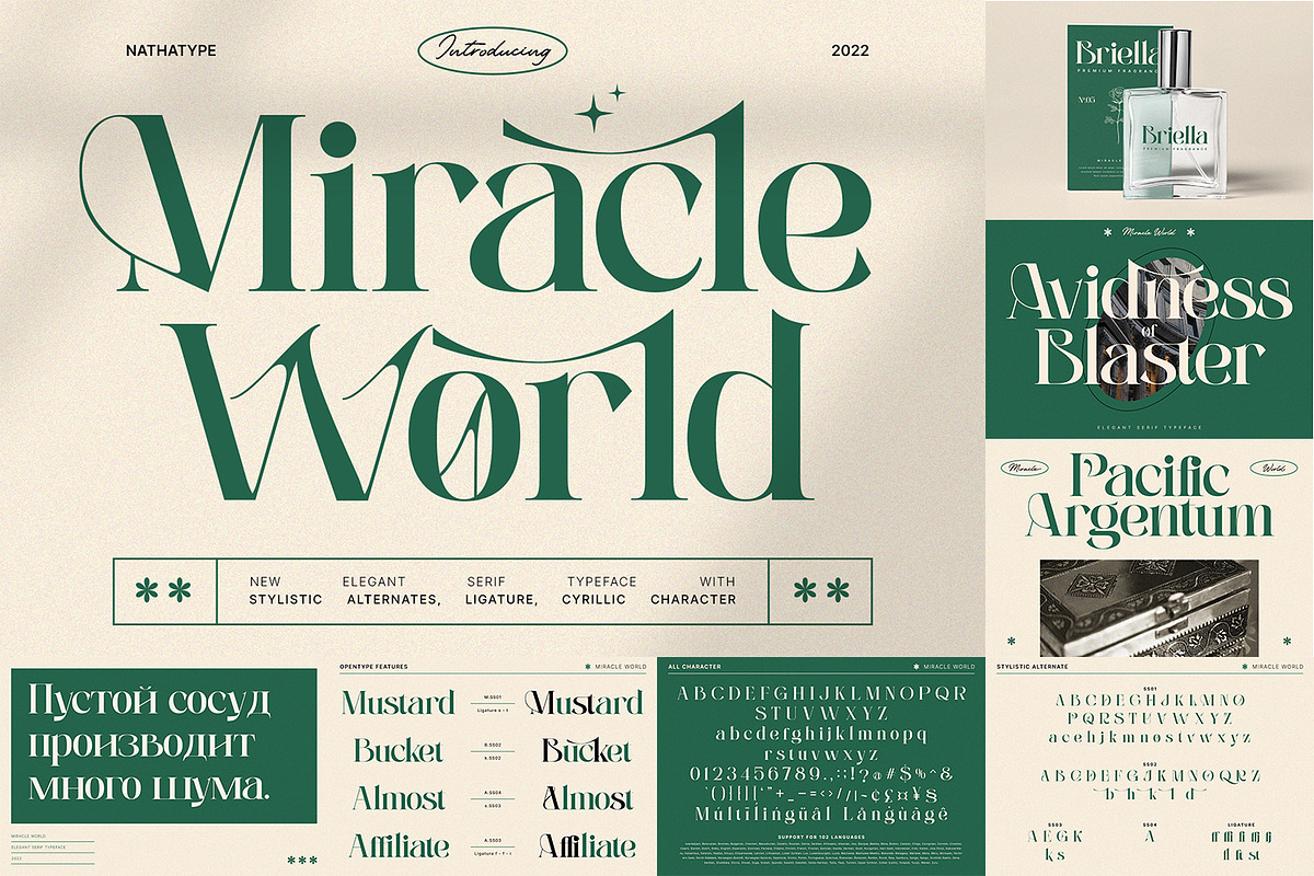 Modern Display Font Bundle 3, a Script Font by Nathatype (Photo 2 of 12)