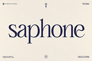 GC Saphone – Sophisticated Serif, a Serif Font by Glyphonic (Thumbnail 1 of 15)