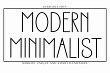 Modern Minimalist