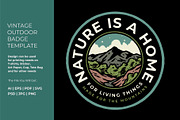 Vintage Outdoor Badge Adventure, an Object Graphic by Sandewo (Thumbnail 1 of 6)