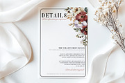 Dutch Style Black Wedding Invitation, an Invitation Template by Hotpin (Thumbnail 4 of 5)