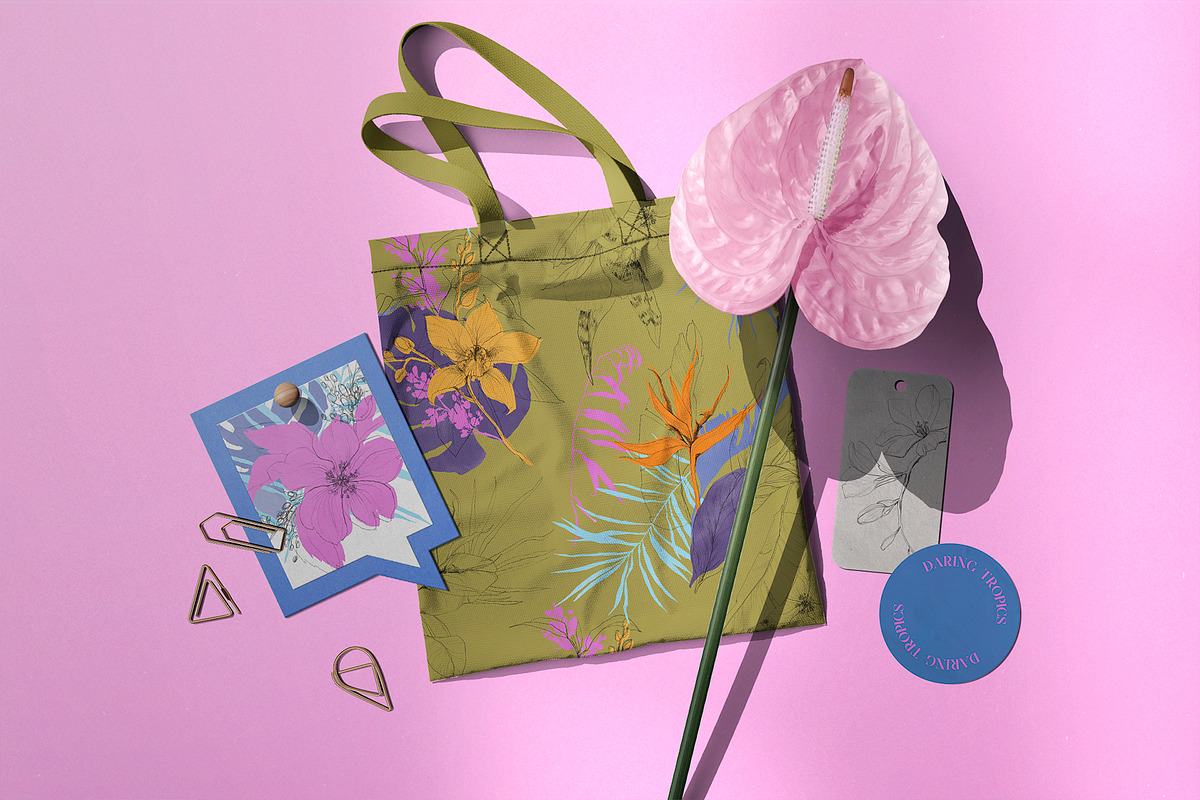 Daring Tropics. Summer Collection, an Object Illustration by Colden Blue (Photo 7 of 12)