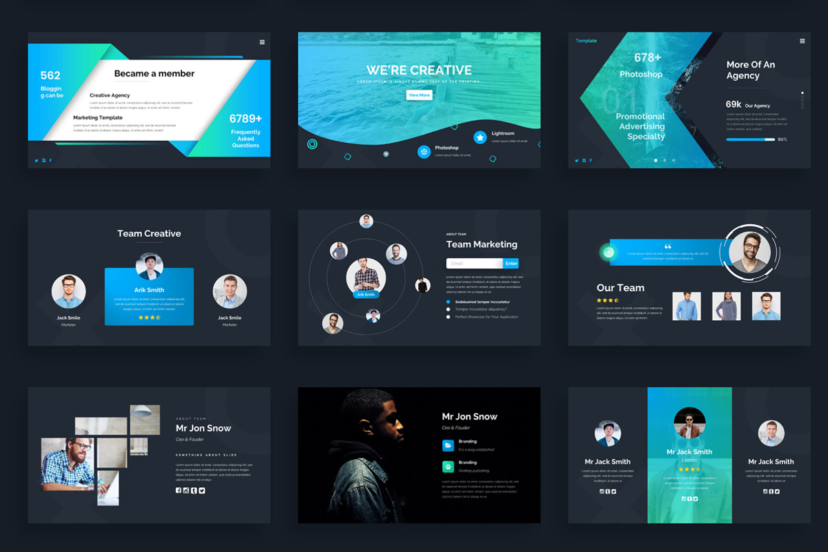 Portal Bundle Powerpoint FULL IMAGES, a Presentation Template by One Percent Studio (Photo 24 of 28)