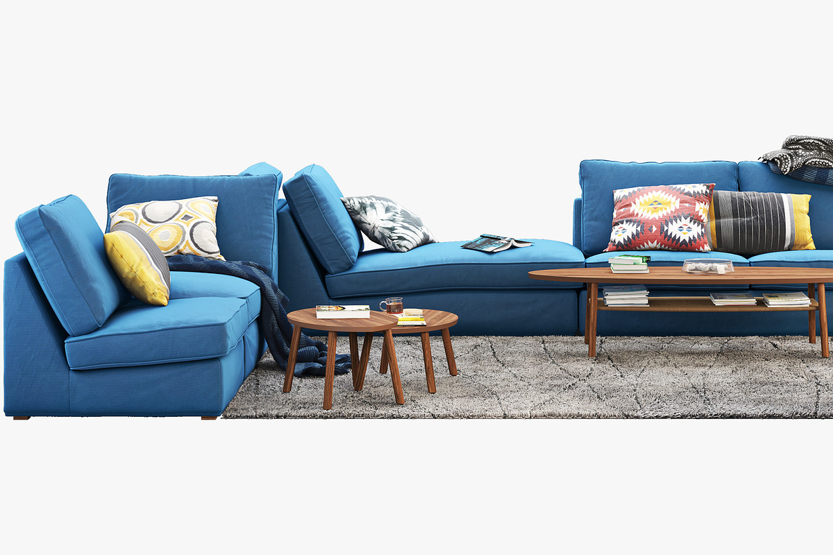 Corner modular sofa 3d model, a Furniture 3D Model by 3dmitruk (Photo 5 of 14)