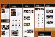 Coffee Website Templates - WIX, a Wix Template by Gsrwebdesign (Thumbnail 4 of 6)
