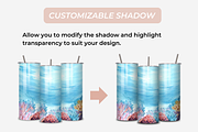 20oz Skinny Tumbler Mockups Canva, a Cups & Container Mockup by NoemieDesigns (Thumbnail 4 of 6)