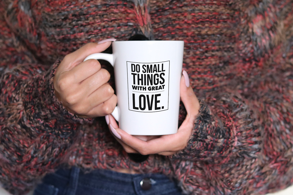CHERRY NOIR Feminine Mug Mockup, a Product Mockup by Cherry Noir Design (Photo 2 of 4)