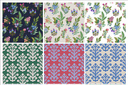 Modern Folk Botanical Patterns, a Pattern Graphic by Sonulkaster (Thumbnail 2 of 13)