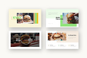 Kvio : Burger Brand Google Slides, a Presentation Template by Punkl Camp (Thumbnail 2 of 15)