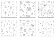 2026 Christmas and New year icon set, a Seasonal Illustration by SaintPic illustrations (Thumbnail 2 of 4)