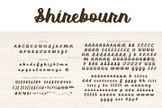 Shirebourn, a Script Font by Brittney Murphy Design (Thumbnail 3 of 3)