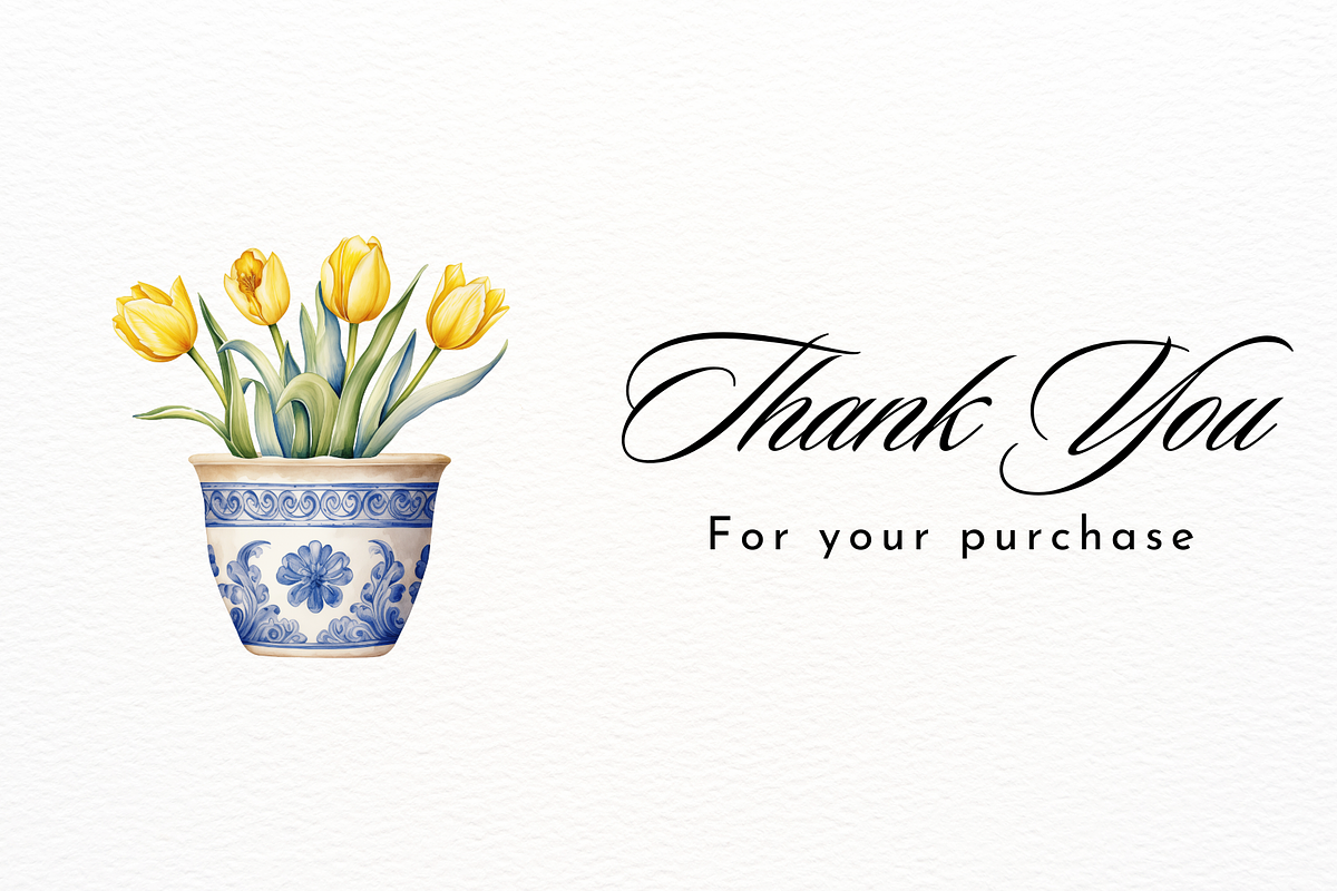 Realistic Tulip in Vintage Pot, an Illustration by New-School-Wave (Photo 5 of 5)