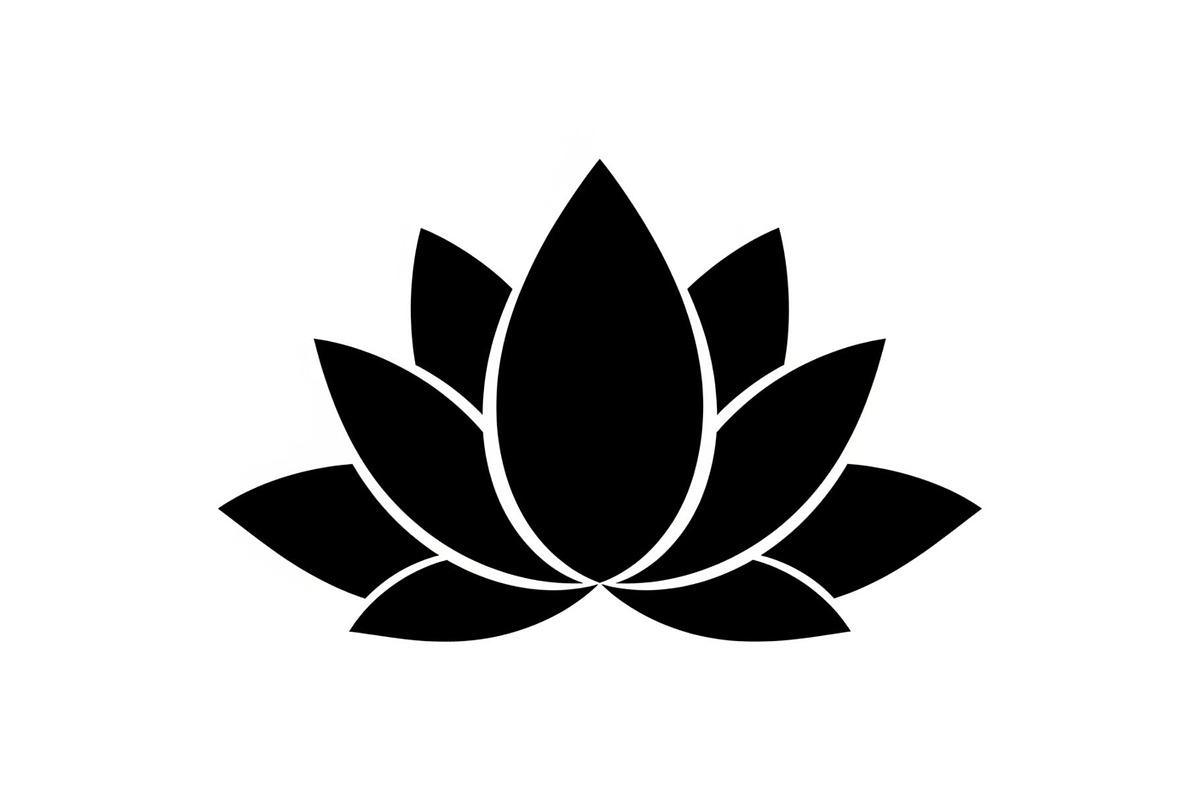 Lotus Flower Vector Icon Bundle, an Illustration by yasushie (Photo 13 of 51)