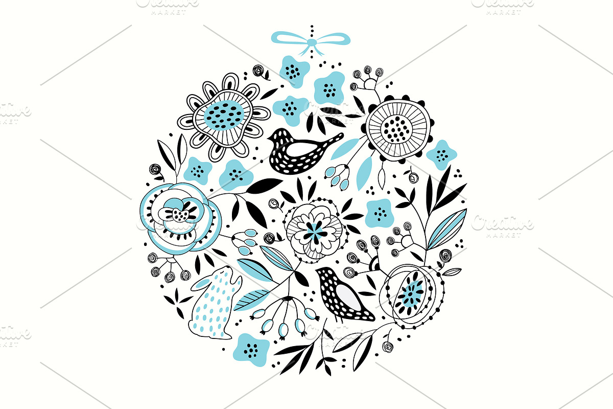 Cute vector set, a Background Graphic by Purple Platypus (Photo 5 of 9)
