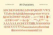 CS Crimson – Classic Font, a Serif Font by Craft Supply Co. (Thumbnail 8 of 8)