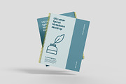 US Letter Spiral Notebook Mockup, a Books & Magazine Mockup by Illusiongraphic (Thumbnail 8 of 32)