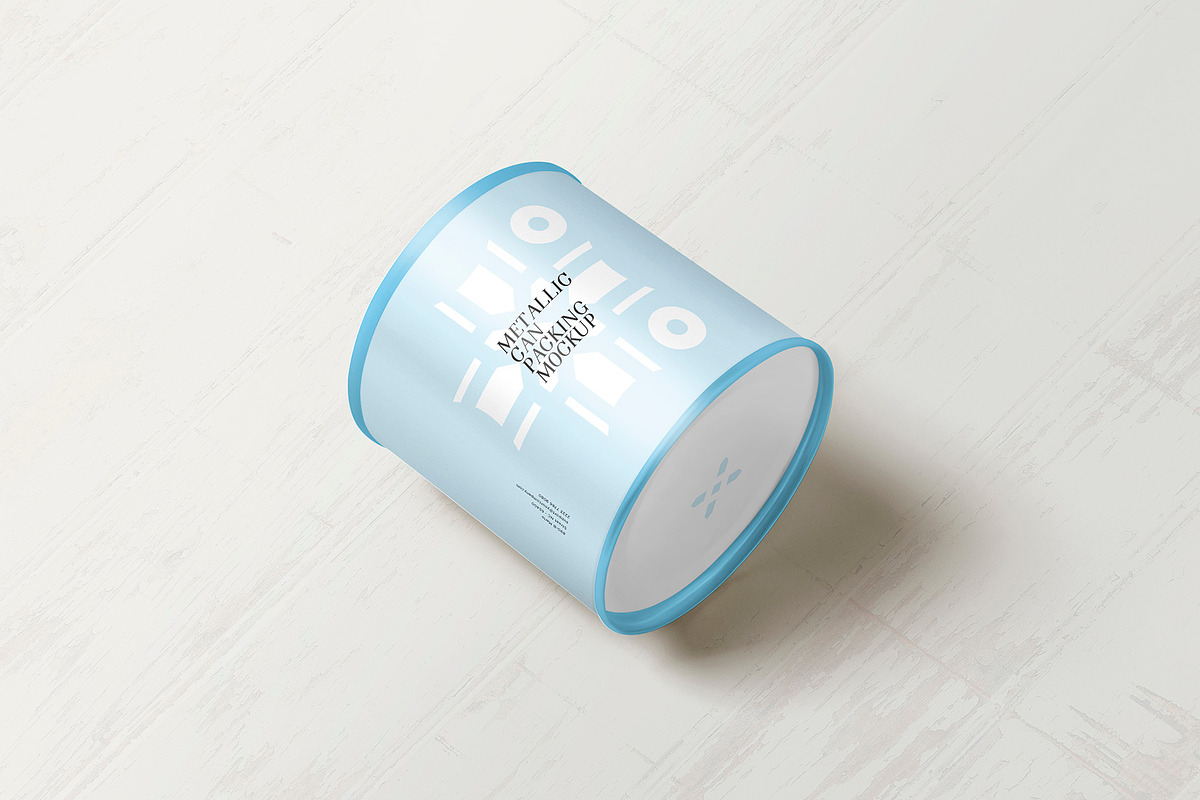 Tin Mockup, a Product Mockup by PixelVoyager (Photo 7 of 7)