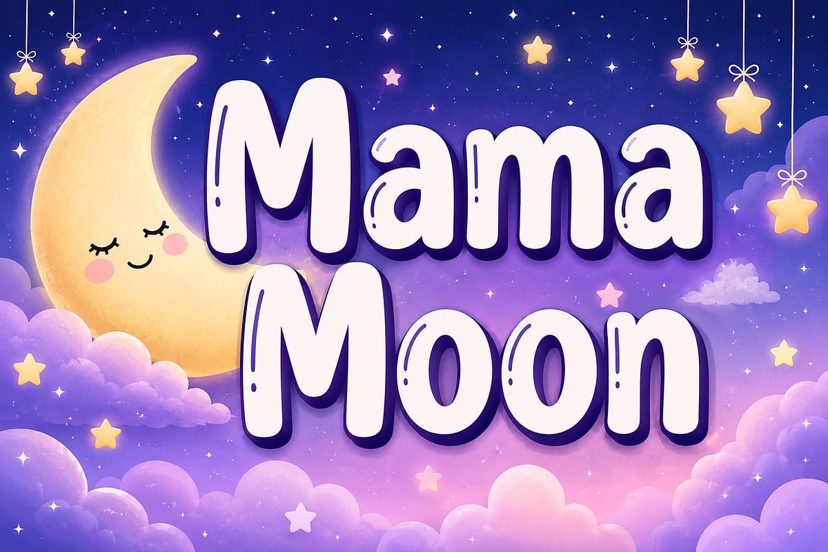 Moon Mama, a Serif Font by Wow Magic (Photo 3 of 6)
